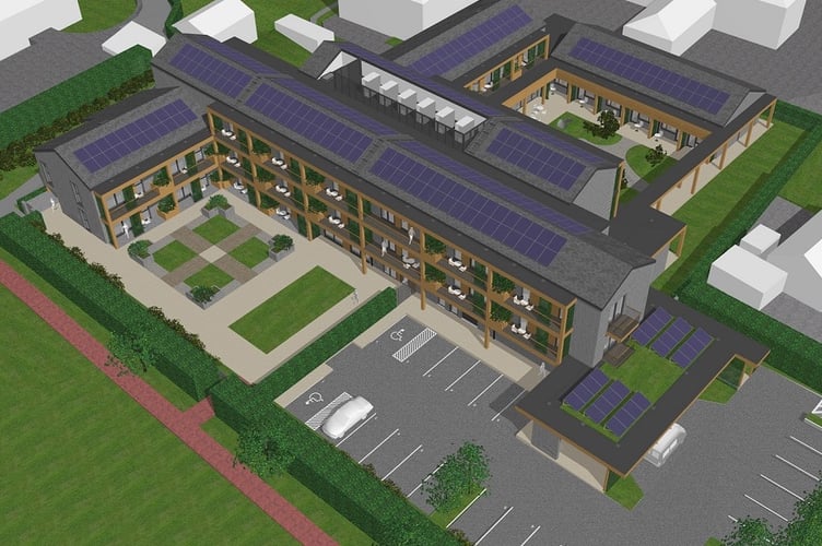 Pembrokeshire County Council announces the start of construction on the Tŷ Haverfordia affordable housing and reablement development at Haverfordia House.