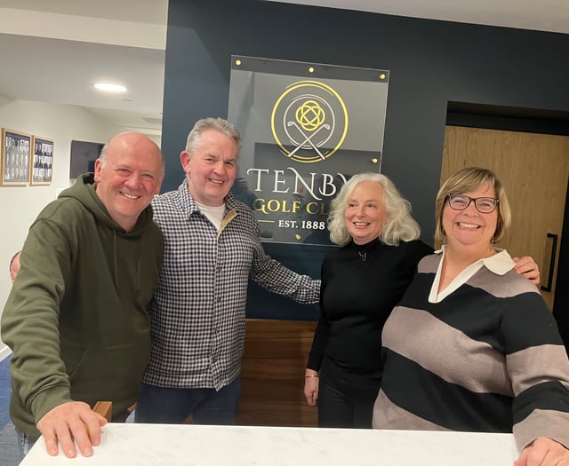 Tenby Golf Club quiz night raises funds for DPJ Foundation