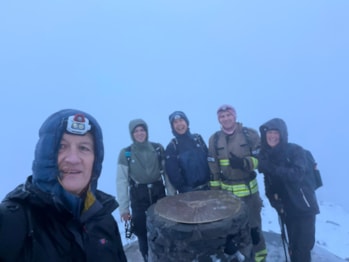 Despite wet and cold conditions and significant physical demands, the team completed the challenge in 15.5 hours, on January 31 demonstrating exceptional determination and teamwork throughout.