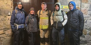 Carmarthenshire Firefighter completes Welsh Three Peaks