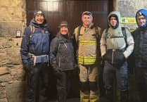Carmarthenshire Firefighter completes Welsh Three Peaks