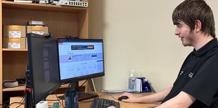 Daniel's apprenticeship success at Carmarthenshire council