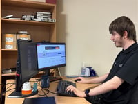Daniel's apprenticeship success at Carmarthenshire council