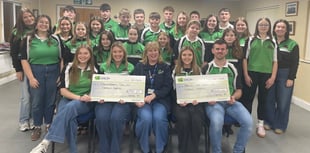 Farmers raise £9k for Glangwili Hospital