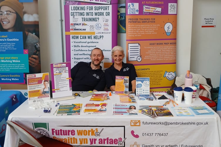 Futureworks outreach stand