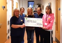 Whitland pupils raise £2.6k to say thanks for teacher’s treatment