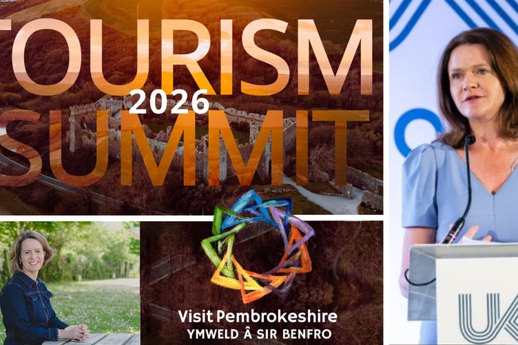 Visit Pembrokeshire CEO Emma Thornton (left) is thrilled to welcome Kate Nicholls OBE (right) as keynote speaker at the 2026 Tourism Summit