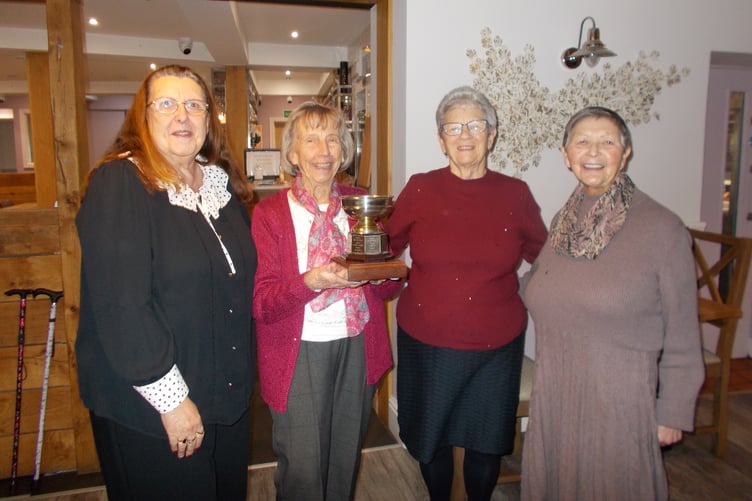 Sheila Evans, Jan Whitehead, Margaret Davies and Marilyn Williams.