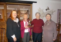 Michelle Morris speaks at Hundleton WI