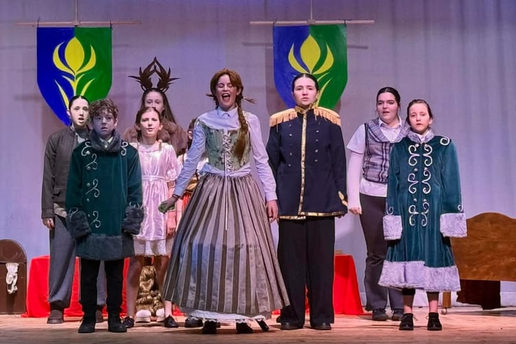 Dress rehearsal: Frozen at Ysgol Greenhill, Tenby 2026