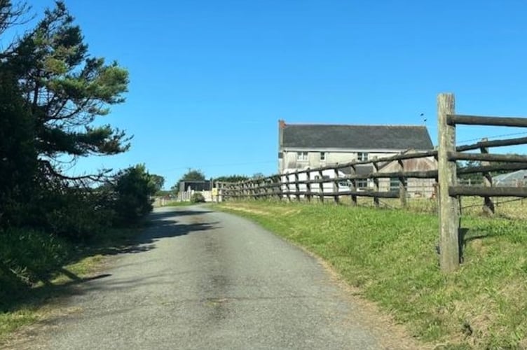 The Summerhill Farm entrance. Picture: Hayston Developments & Planning Ltd application.