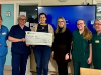 Young farmers raise £1,000 for Glangwili Hospital
