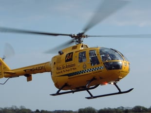Wales Air Ambulance celebrates 25th anniversary of lifesaving service