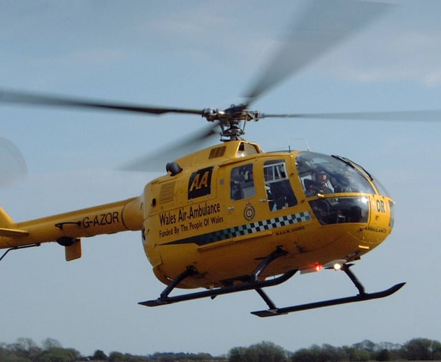Wales Air Ambulance celebrates 25th anniversary of lifesaving service