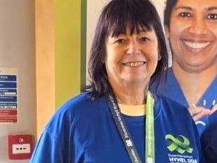Pembrokeshire health worker takes on skydiving for charity