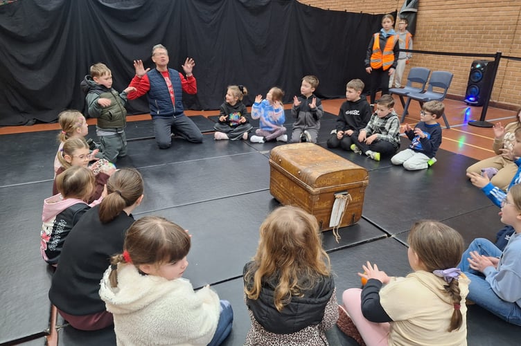 Around 700 children from 12 schools unite to perform a historic bilingual song at St Davids Cathedral, celebrating creativity, confidence, and community.