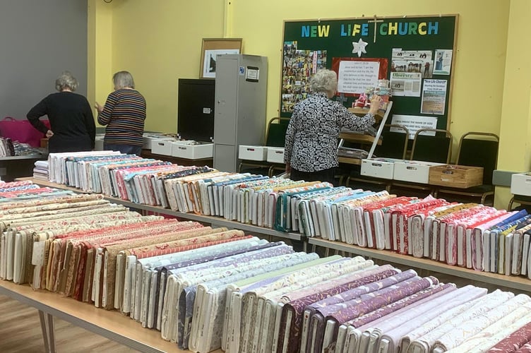 Summerhill Quilters are st to  host their annual Doughty Fabrics Roadshow at Amroth Parish Hall, Summerhill, on Saturday 21st March 2026, from 10.30am to 2.30pm as part of their UK wide roadshows.