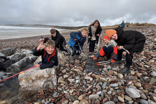 Tenby pupils join marine conservation effort