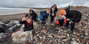 Tenby pupils join marine conservation effort