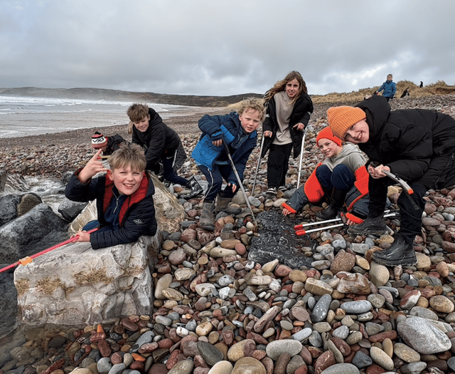 Tenby pupils join marine conservation effort