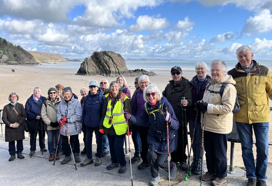 Walkers welcome all weathers with Steps2Health
