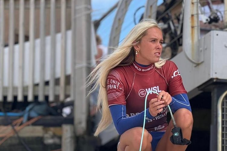 RNLI beach lifeguard Indi Lynch.