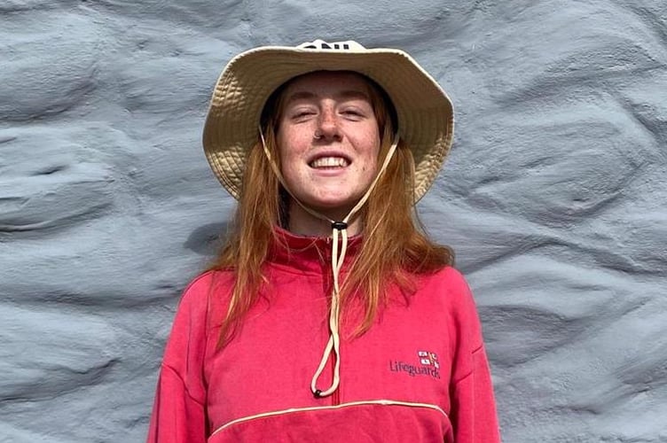 RNLI beach lifeguard Daisy Davies (19) 