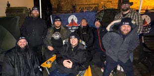 Tenby raises over £2,000 for homeless veterans