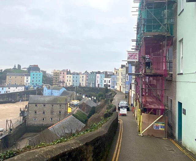 Tenby's Crackwell Street closure extended due to structural issues