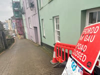'Accelerated' works to get Tenby's Crackwell Street open
