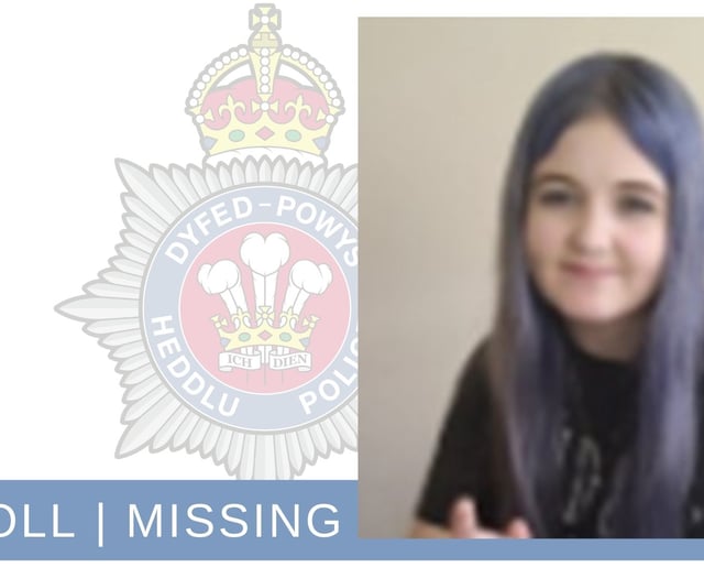 Police appeal for missing 14-year-old Ebony from Pembrokeshire