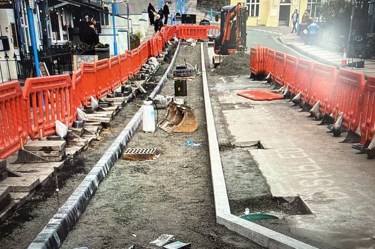 County councillor for the south ward, Cllr Chris Williams admits the works have caused disruption for businesses