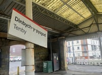 Buses replace trains for a week as Tenby Station upgrades begin