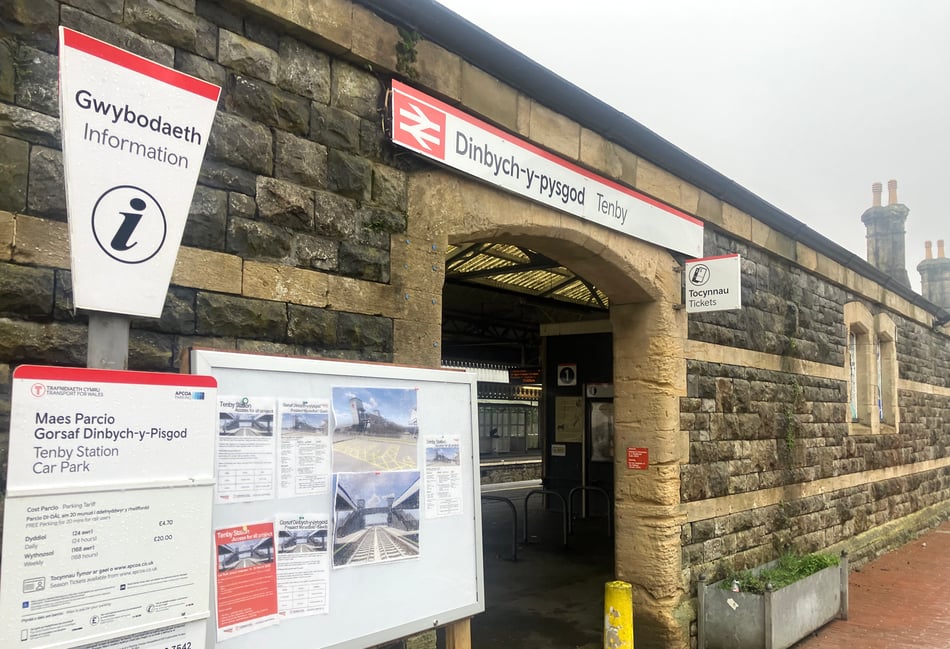 Update on Tenby Train Station upgrade works