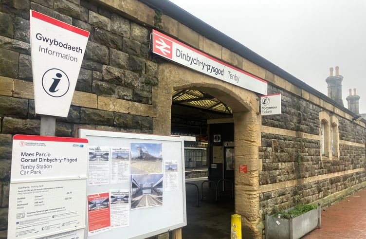 Tenby train station