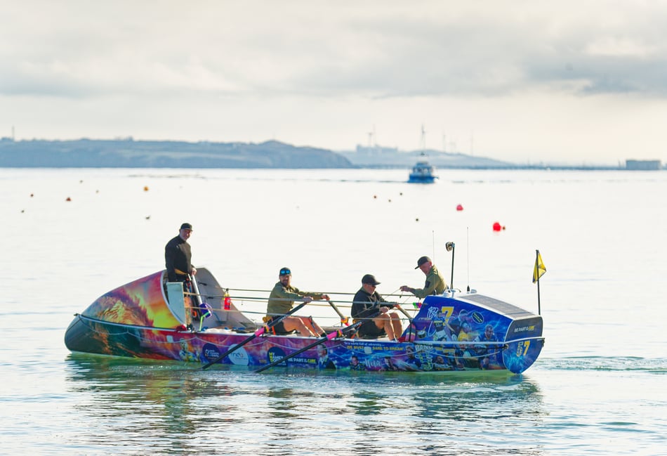 Rowers launch gruelling Irish Sea leg in £57m fight against MND