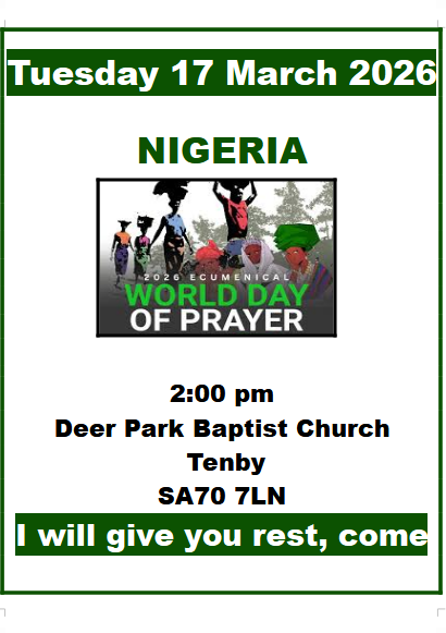 World Day of Prayer - 2026 - poster