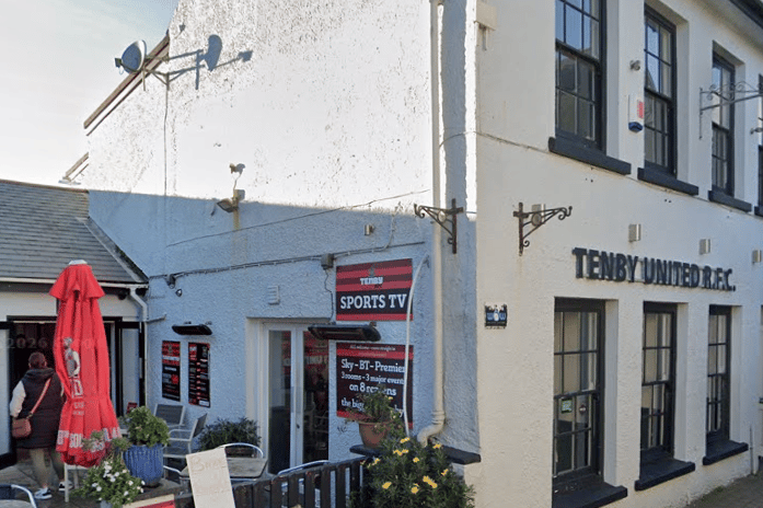 Tenby Rugby Club, Upper Frog Street