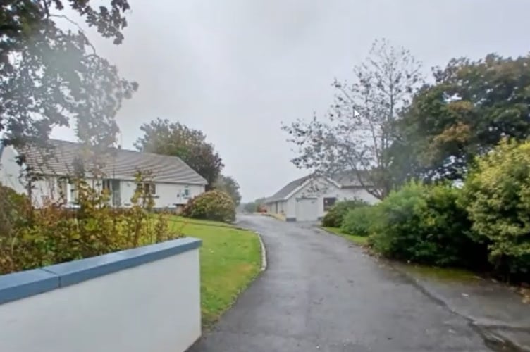 Barry Cadogan is seeking permission for three holiday lets at the former Cwm Deri vineyard, Oaklea, Martletwy. Picture: Pembrokeshire County Council webcast.