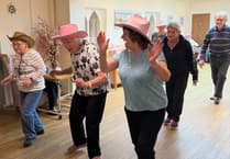 Saundersfoot care home residents take up line dancing
