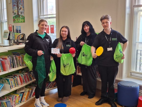 Free 'activity loan bags' for children at Carmarthenshire Council libraries