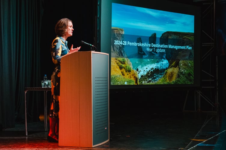 Emma Thornton, Chief Executive of Visit Pembrokeshire