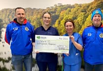 New Hedges Saundersfoot Utd raises £1,000 for Withybush in tribute to ex-player