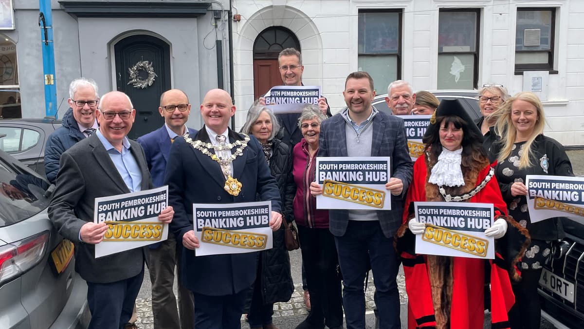 Pembroke Dock's banking hub update