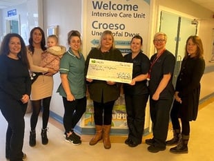 Over £4,000 raised for Withybush ICU