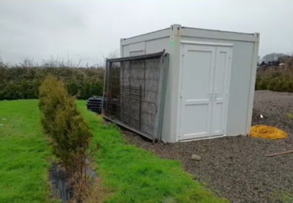 Parc Yr Eglwys Storage Container Pcnp
Pembrokeshire Coast National Park members have backed legal proceedings against a landowner failing to comply with enforcement notice on land to the south of Parc Yr Eglwys, Brynhenllan, Dinas Cross. Picture: Pembrokeshire Coast National Park webcast