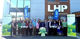 Hywel Dda Health Charities honoured by LHP