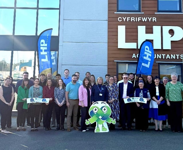 Hywel Dda Health Charities honoured by LHP