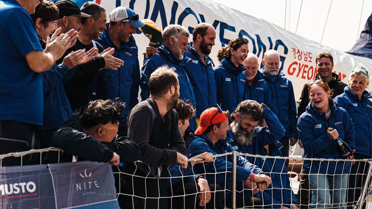 Haverfordwest sailor Lou leads team to top spot in Korea