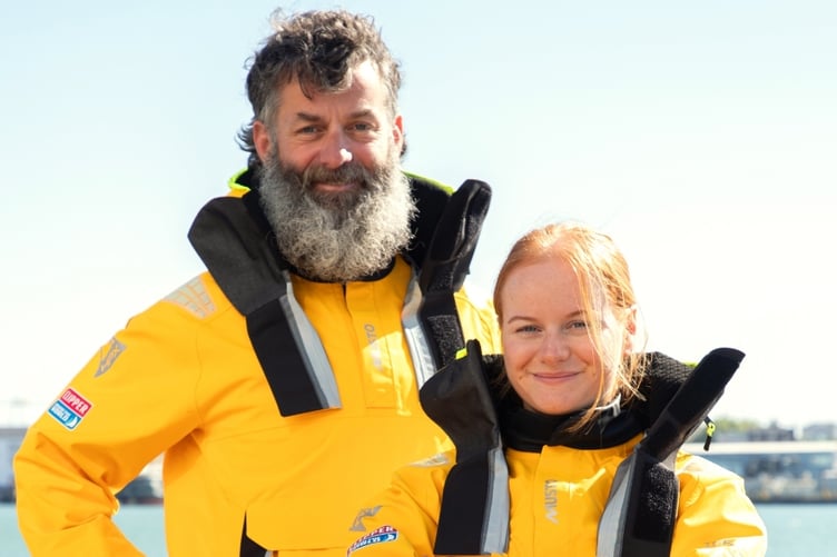 First Mate Brian Uniacke and Skipper Lou Boorman